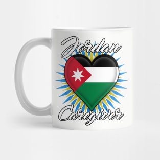 Jordan Caregiver (white font) Mug